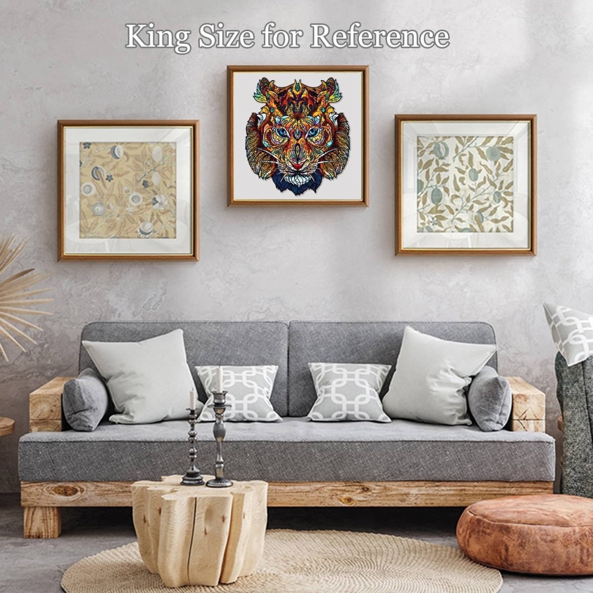 INVINCIBLE TIGER Wooden Jigsaw Puzzle - KAAYEE Puzzle
