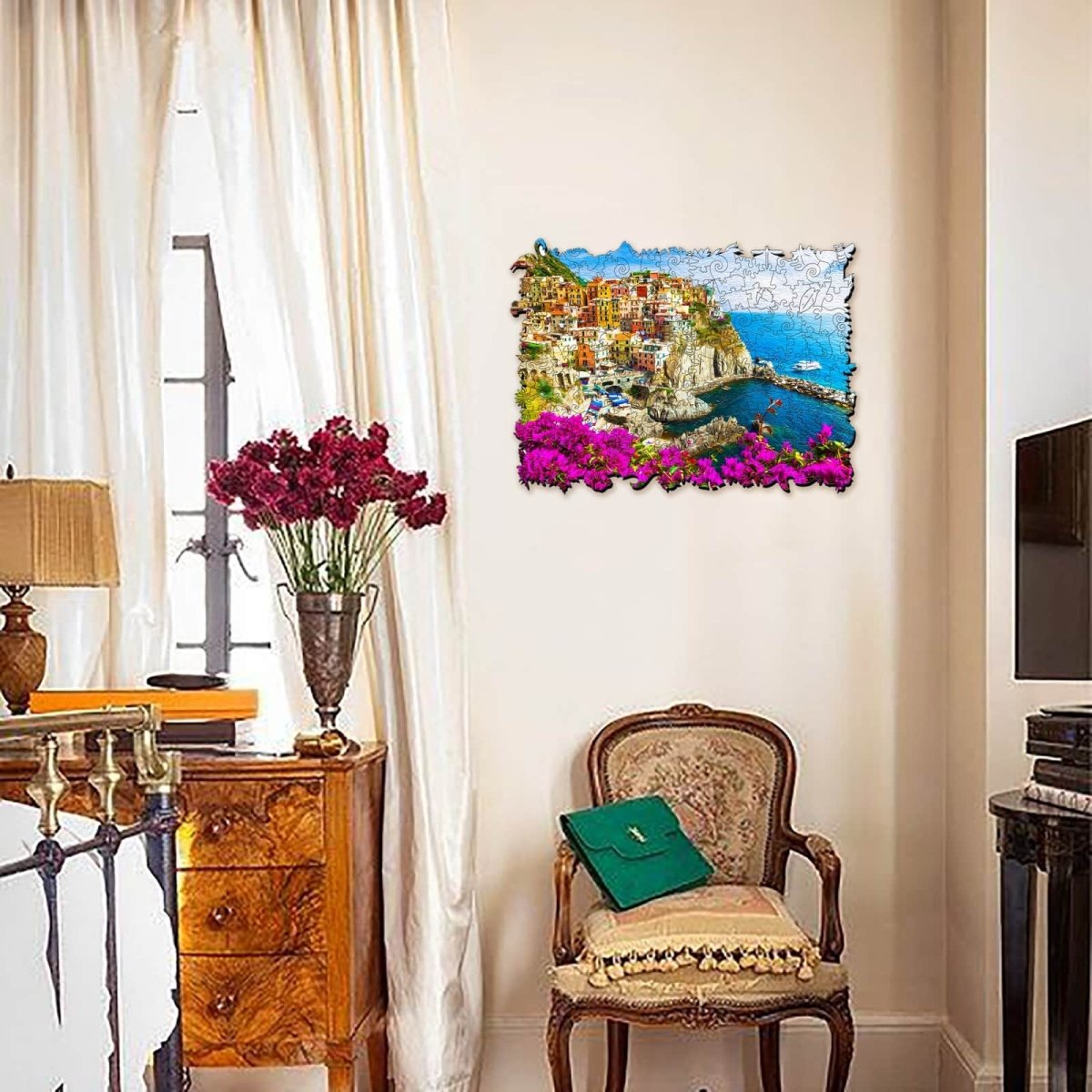 ITALIAN RIVIERA Wooden Jigsaw Puzzle - KAAYEE Puzzle