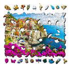 ITALIAN RIVIERA Wooden Jigsaw Puzzle - KAAYEE Puzzle