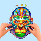 JUNGLE KING KONG Wooden Jigsaw Puzzle - KAAYEE Puzzle
