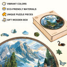 Lake House Wooden Jigsaw Puzzle - KAAYEE Puzzle
