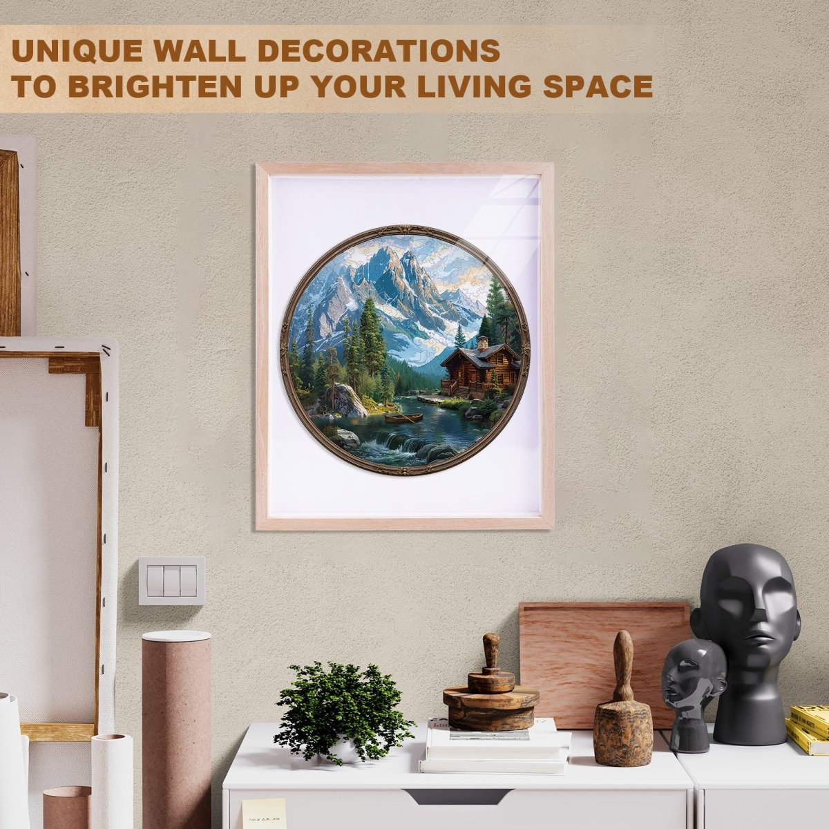 Lake House Wooden Jigsaw Puzzle - KAAYEE Puzzle