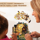 Lantern Fox Wooden Jigsaw Puzzle - KAAYEE Puzzle