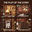 Left Bank Study Room DIY Miniature House - KAAYEE Puzzle