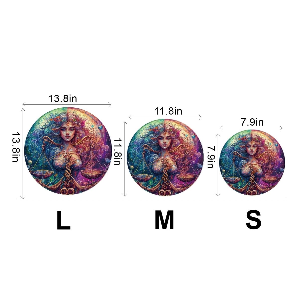 Libra Wooden Jigsaw Puzzle - KAAYEE Puzzle