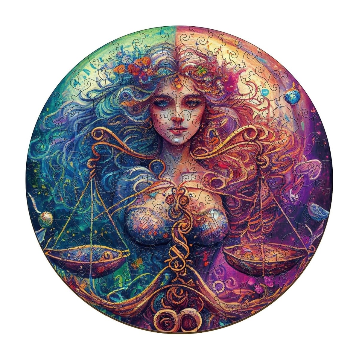 Libra Wooden Jigsaw Puzzle - KAAYEE Puzzle