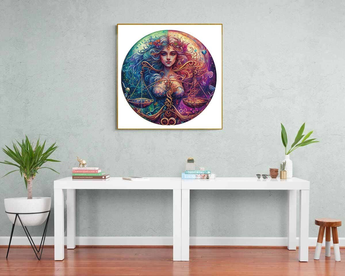 Libra Wooden Jigsaw Puzzle - KAAYEE Puzzle