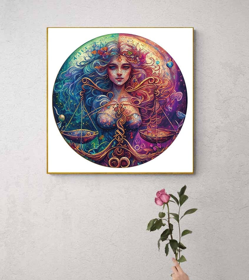 Libra Wooden Jigsaw Puzzle - KAAYEE Puzzle