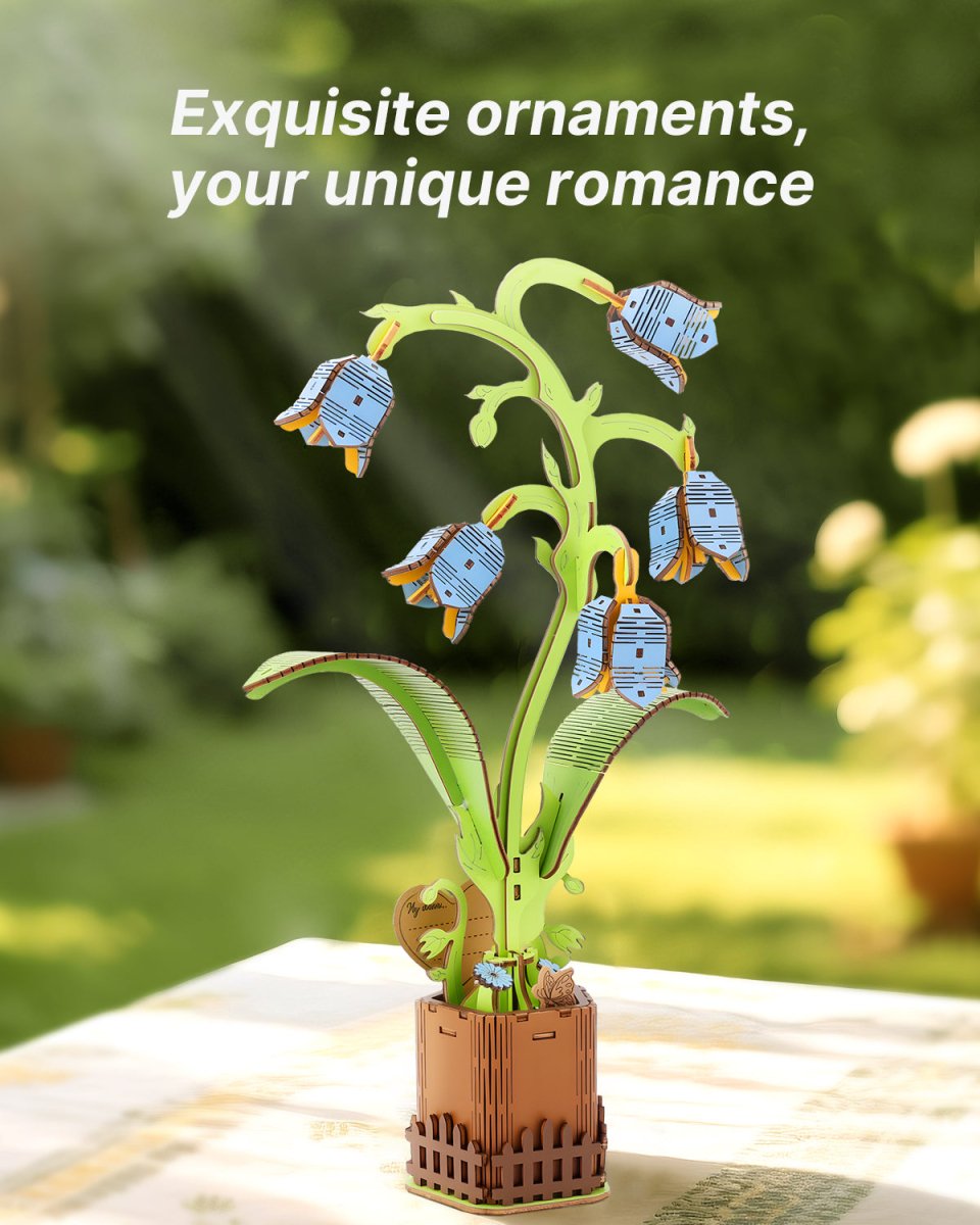 Lily of the Valley DIY Wooden Flower - KAAYEE Puzzle