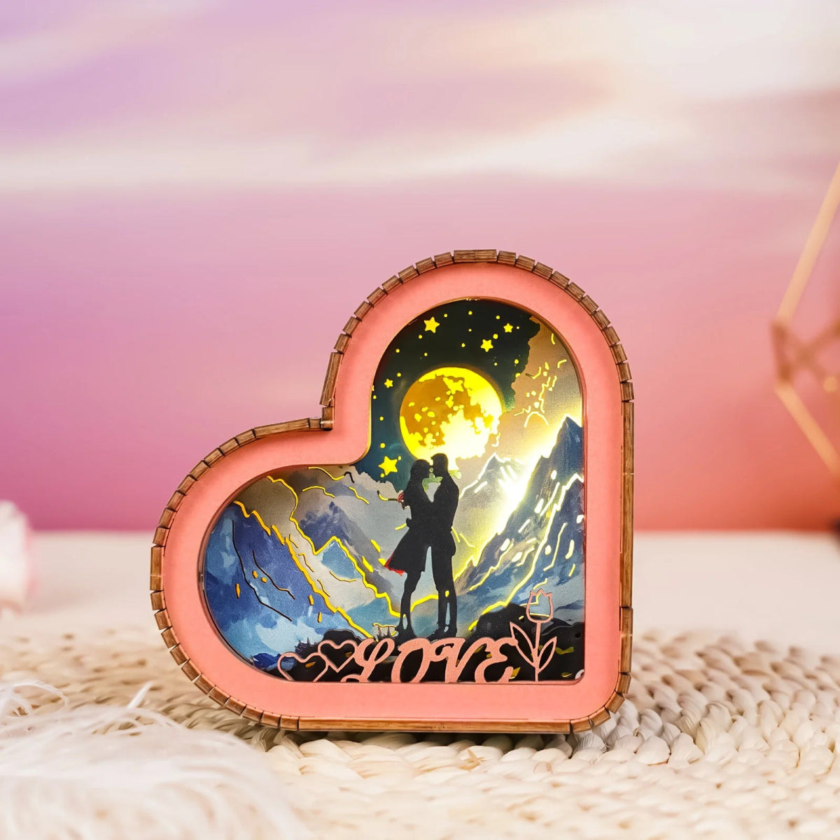 Love in The Starry Sky Night Light - KAAYEE Puzzle