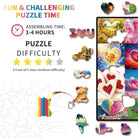 Love is Everywhere Wooden Jigsaw Puzzle - KAAYEE Puzzle