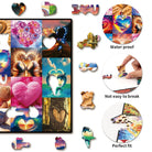Love is Everywhere Wooden Jigsaw Puzzle - KAAYEE Puzzle