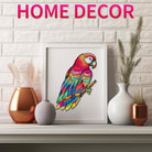 Lovely Parrot Wooden Jigsaw Puzzle - KAAYEE Puzzle