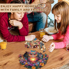 Loving Owl Wooden Jigsaw Puzzle - KAAYEE Puzzle