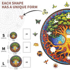 Lush Tree of Life Wooden Jigsaw Puzzle - KAAYEE Puzzle