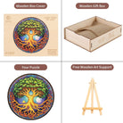 Lush Tree of Life Wooden Jigsaw Puzzle - KAAYEE Puzzle