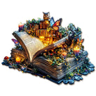 Magic Book Wooden Jigsaw Puzzle - KAAYEE Puzzle