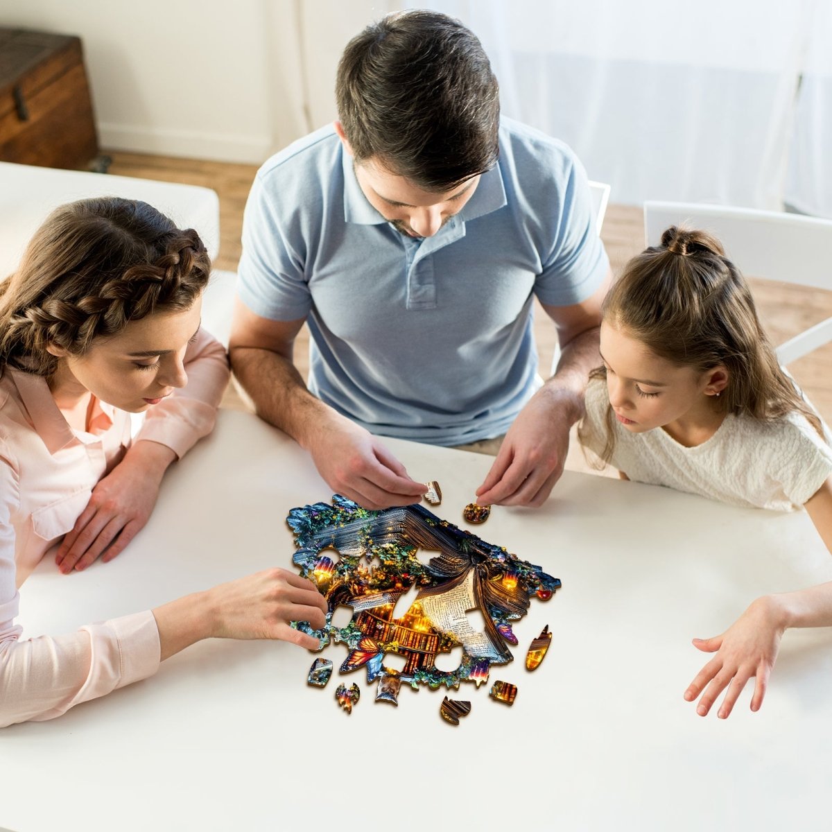 Magic Book Wooden Jigsaw Puzzle - KAAYEE Puzzle