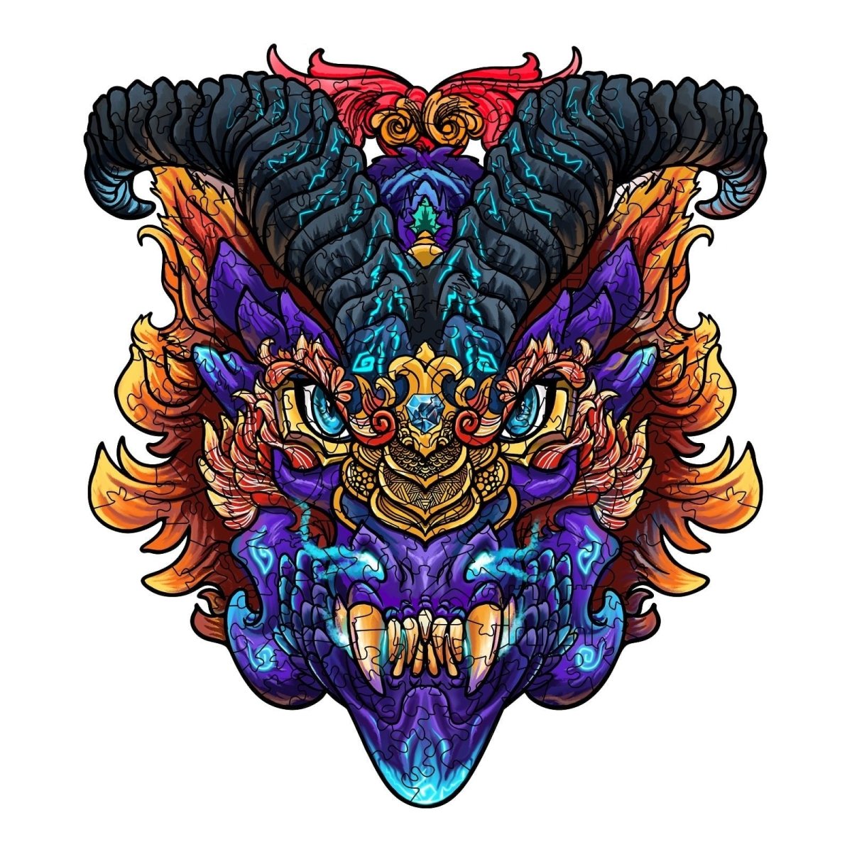 MAGIC DRAGON Wooden Jigsaw Puzzle - KAAYEE Puzzle