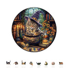 Magic Feline Wooden Jigsaw Puzzle - KAAYEE Puzzle