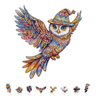 Magic Owl 2025 Wooden Jigsaw Puzzle - KAAYEE Puzzle