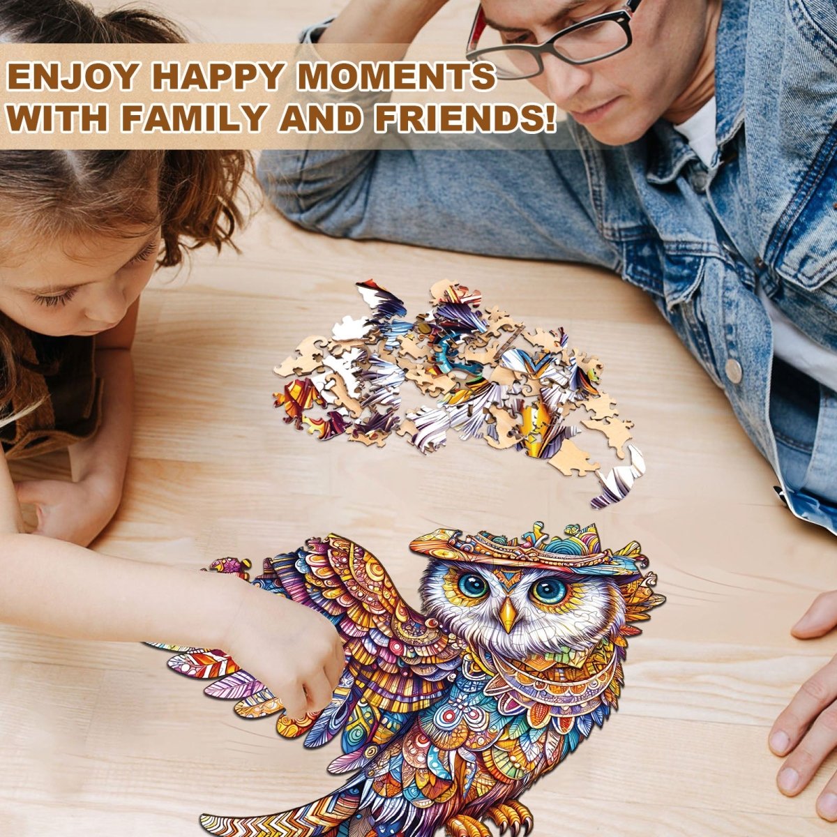 Magic Owl 2025 Wooden Jigsaw Puzzle - KAAYEE Puzzle