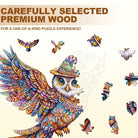 Magic Owl 2025 Wooden Jigsaw Puzzle - KAAYEE Puzzle