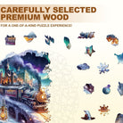 Magic Snowpiercer Wooden Jigsaw Puzzle - KAAYEE Puzzle
