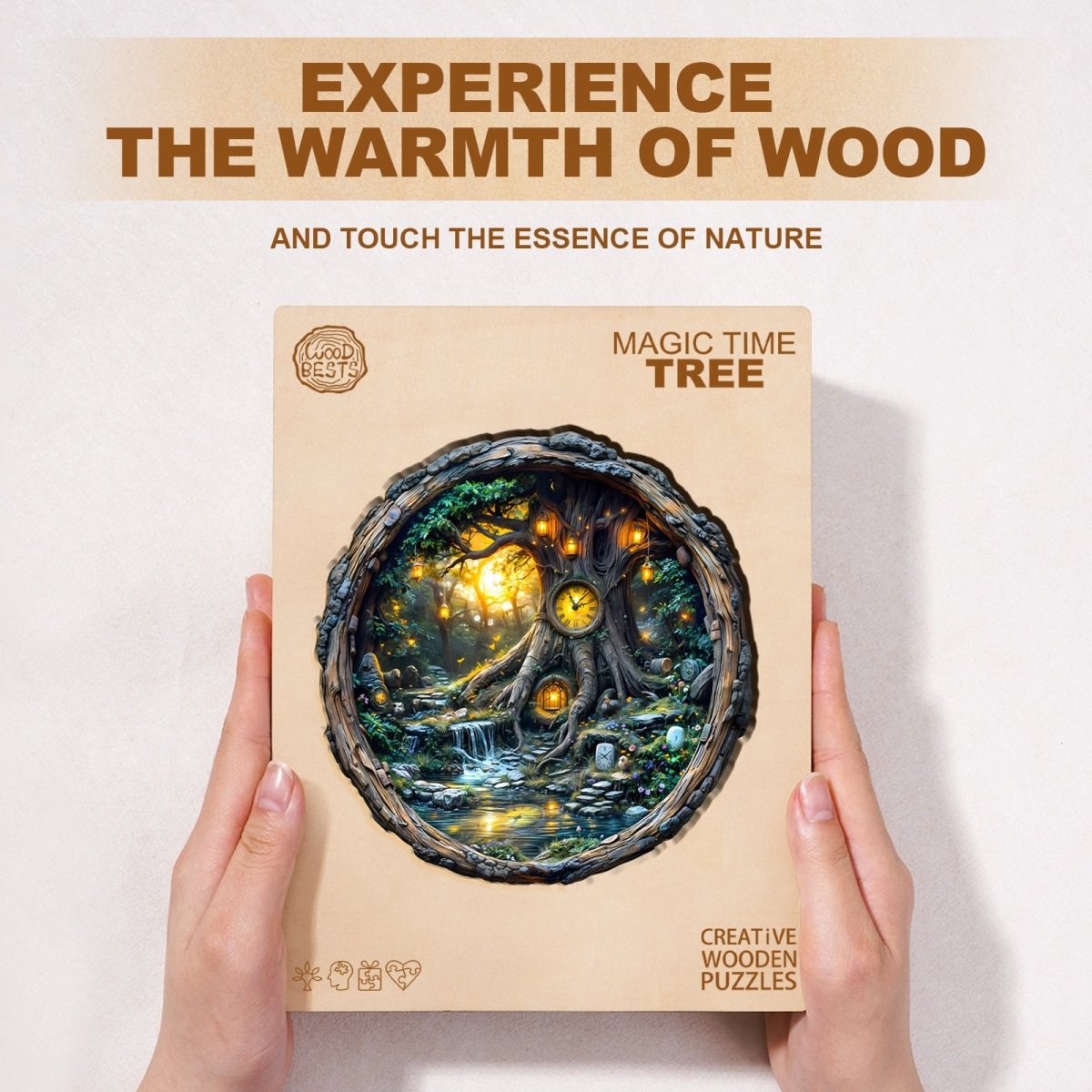 Magic time tree Wooden Jigsaw Puzzle - KAAYEE Puzzle