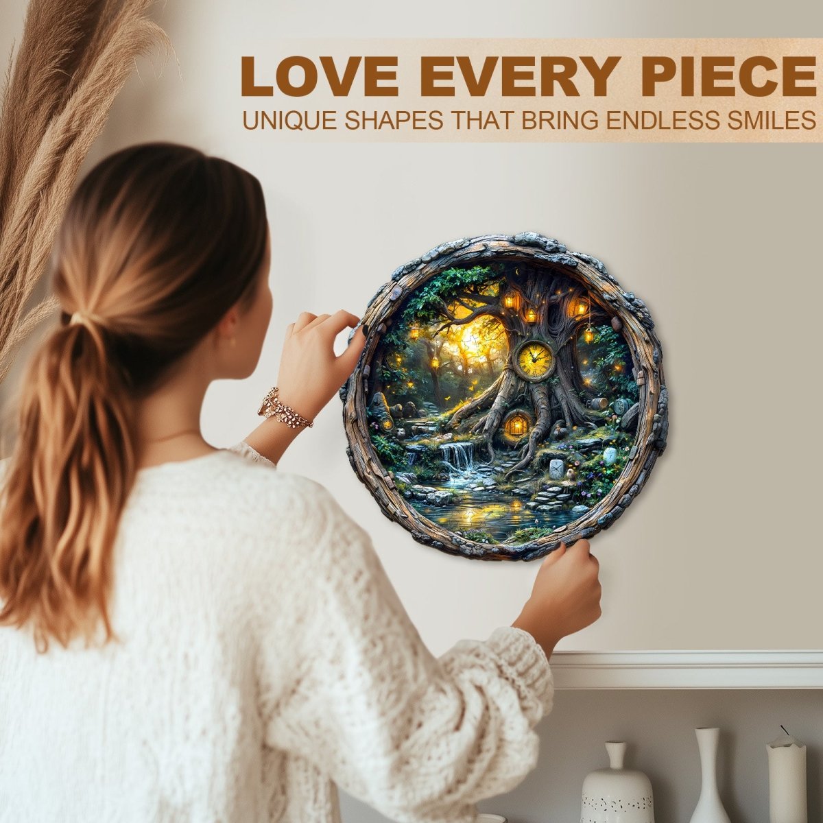 Magic time tree Wooden Jigsaw Puzzle - KAAYEE Puzzle