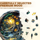 Magic time tree Wooden Jigsaw Puzzle - KAAYEE Puzzle