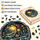 Magic time tree Wooden Jigsaw Puzzle - KAAYEE Puzzle