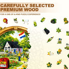 Mail Day Wooden Jigsaw Puzzle - KAAYEE Puzzle