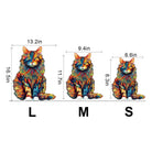 Maine Cat Wooden Jigsaw Puzzle - KAAYEE Puzzle