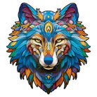 Majestic Wolf Wooden Jigsaw Puzzle - KAAYEE Puzzle