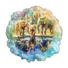 Mammoth—My wish Wooden Jigsaw Puzzle - KAAYEE Puzzle