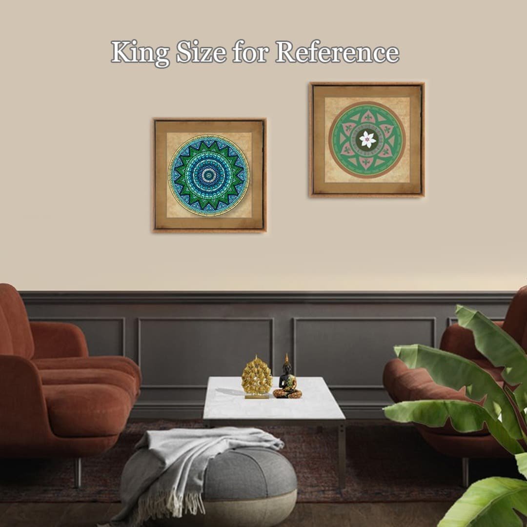MANDALA 1 Wooden Jigsaw Puzzle - KAAYEE Puzzle