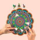 MANDALA 2 Wooden Jigsaw Puzzle - KAAYEE Puzzle