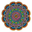MANDALA 2 Wooden Jigsaw Puzzle - KAAYEE Puzzle