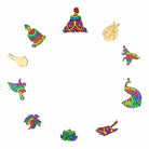 MANDALA 2 Wooden Jigsaw Puzzle - KAAYEE Puzzle
