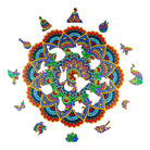 MANDALA 2 Wooden Jigsaw Puzzle - KAAYEE Puzzle