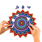MANDALA 3 Wooden Jigsaw Puzzle - KAAYEE Puzzle