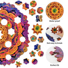 Mandala 4 Wooden Jigsaw Puzzle - KAAYEE Puzzle