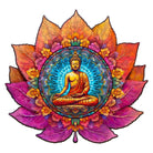 Mandala Buddhism Wooden Jigsaw Puzzle - KAAYEE Puzzle