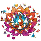 Mandala Buddhism Wooden Jigsaw Puzzle - KAAYEE Puzzle