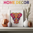 Mandala Elephant Wooden Jigsaw Puzzle - KAAYEE Puzzle