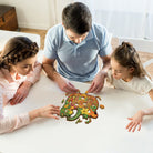 Mandala Pumpkin Wooden Jigsaw Puzzle - KAAYEE Puzzle