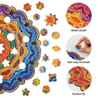 Mandala Wooden Jigsaw Puzzle - KAAYEE Puzzle