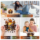 Maple Leaf Tiger Wooden Jigsaw Puzzle - KAAYEE Puzzle