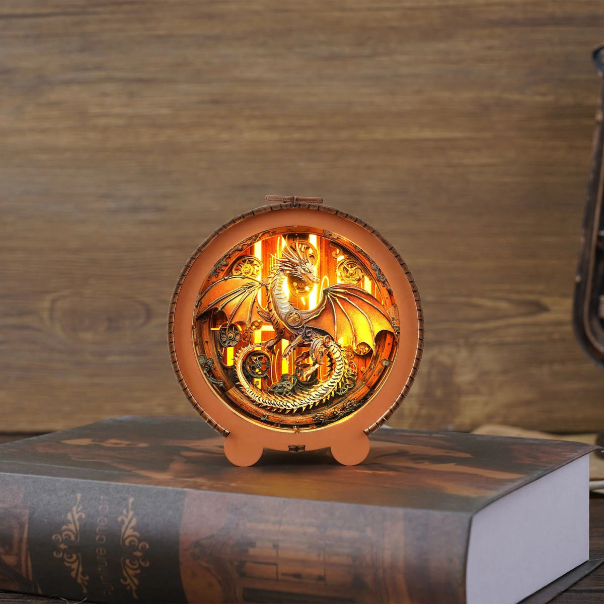 Mechanical Dragon Night Light - KAAYEE Puzzle